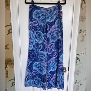 Floral Swim Coverup Pants